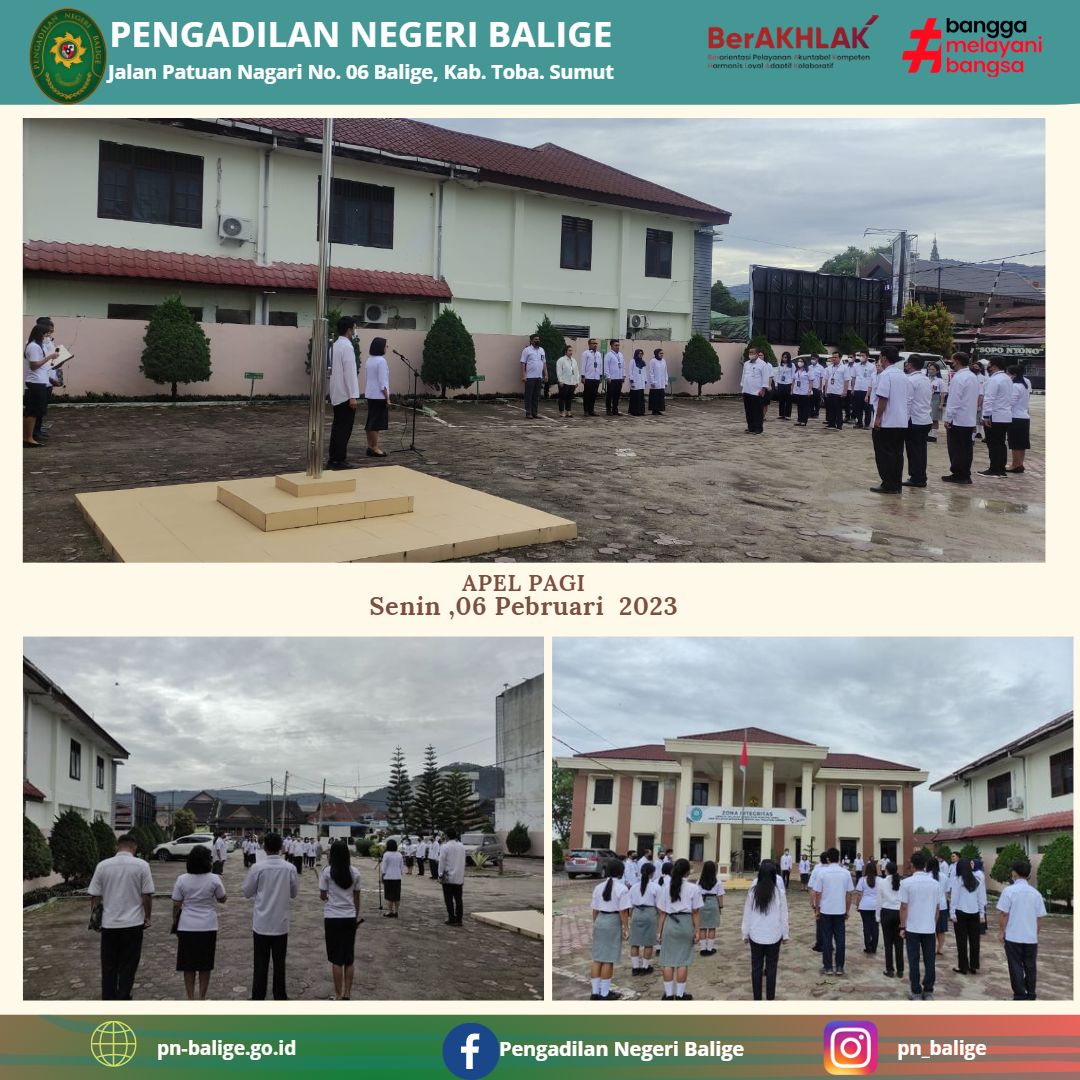 APEL PAGI 06 PEBRUARI 2023